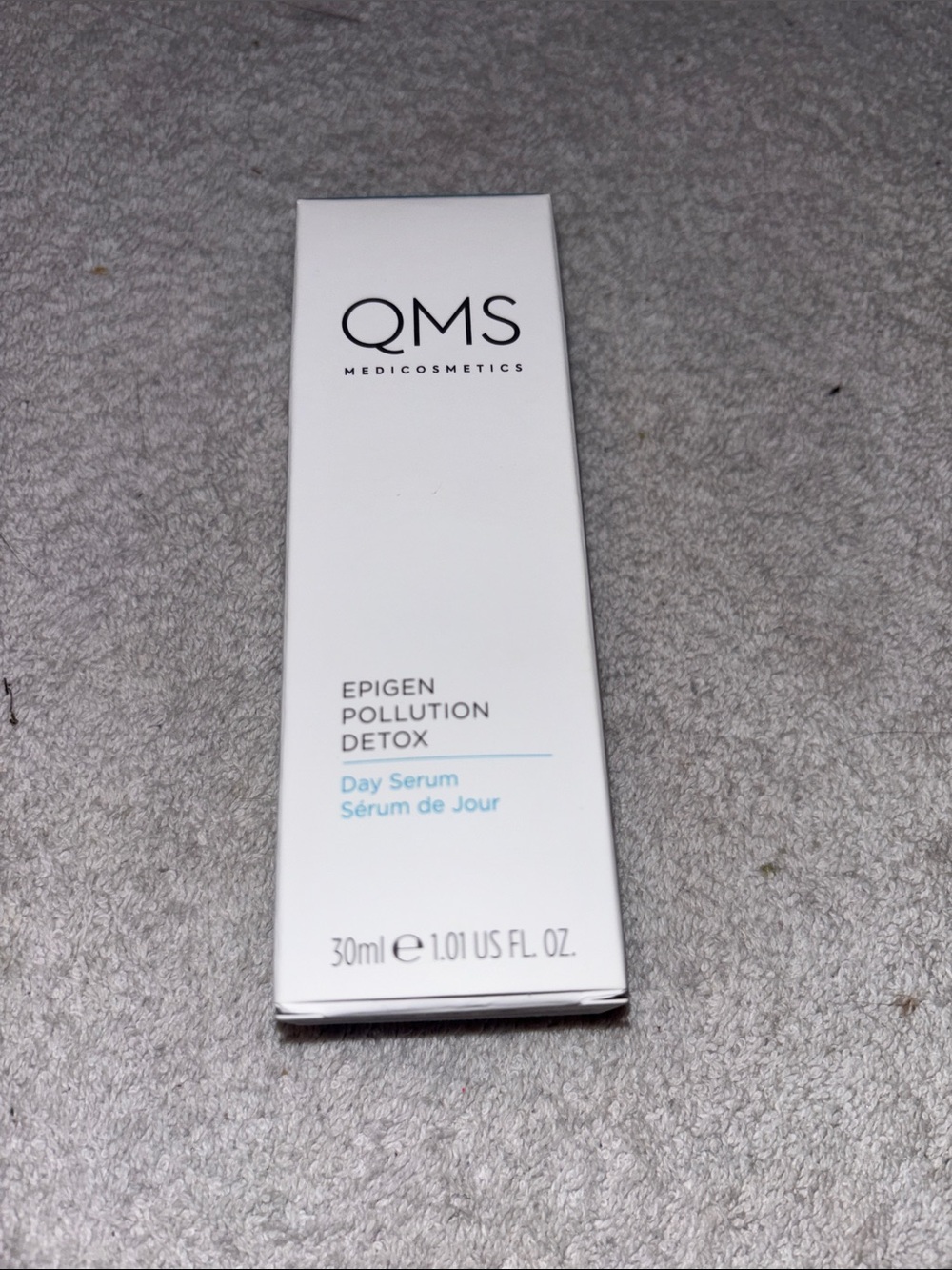 QMS Epigen Pollution Detox Day Serum — White